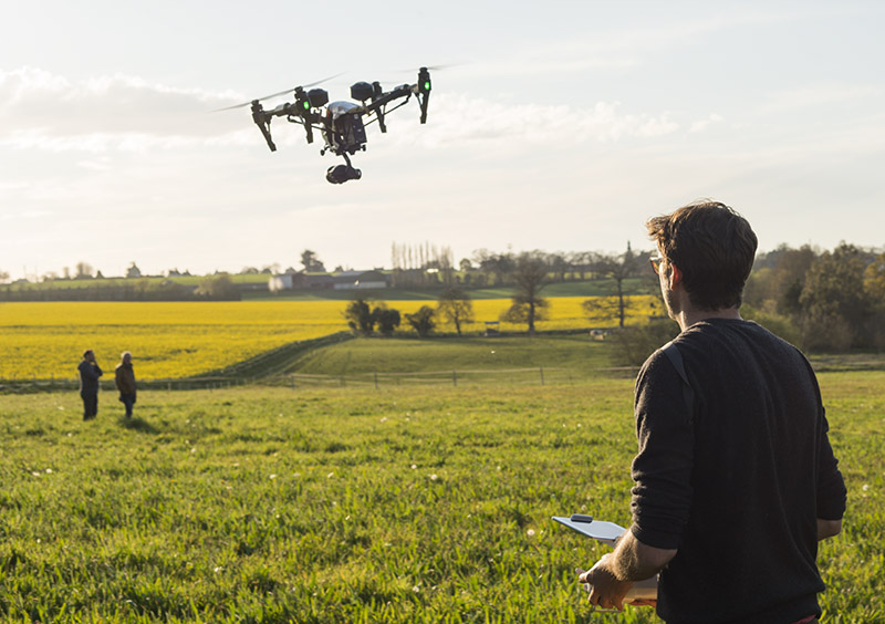 Vol DJI Inspire